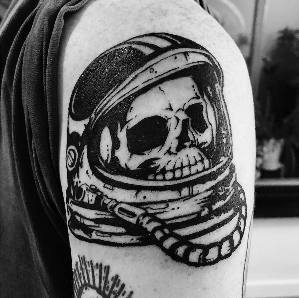 Dead Astronaut tattoo